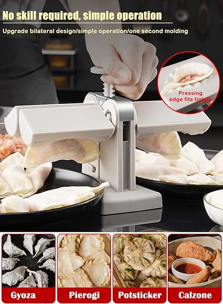 Double Head Automatic Dumpling Maker
